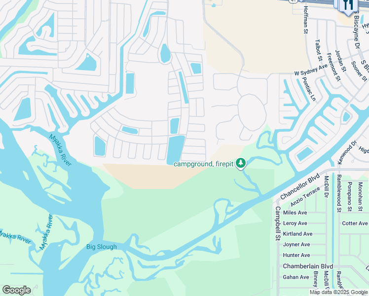 map of restaurants, bars, coffee shops, grocery stores, and more near 802 Villa Del Sol Drive in North Port