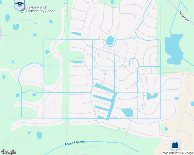 map of restaurants, bars, coffee shops, grocery stores, and more near 13730 Esposito Street in Venice