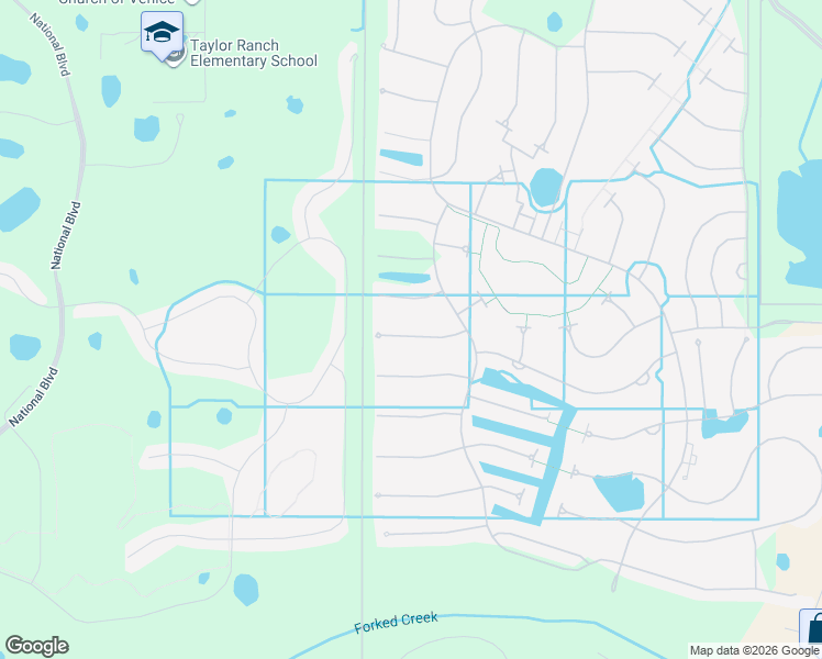 map of restaurants, bars, coffee shops, grocery stores, and more near 13841 RINUCCIO ST in Venice
