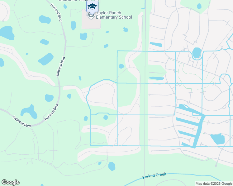 map of restaurants, bars, coffee shops, grocery stores, and more near 23733 Waverly Circle in Venice