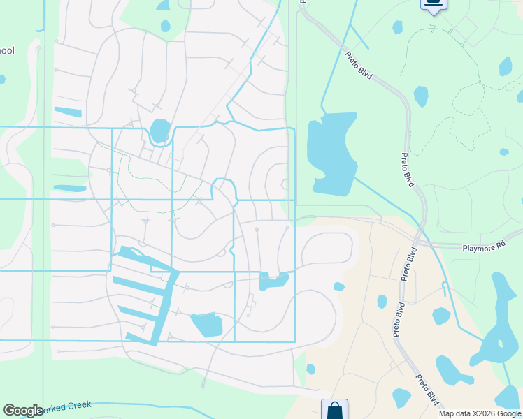 map of restaurants, bars, coffee shops, grocery stores, and more near 19032 Lappacio Street in Venice