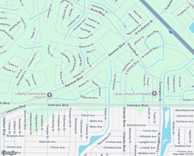 map of restaurants, bars, coffee shops, grocery stores, and more near 1970 Wylam Drive in North Port