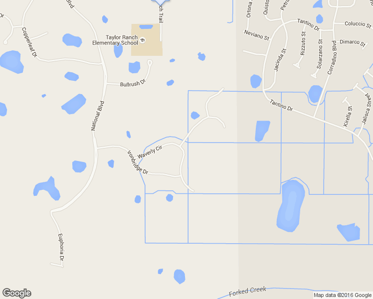 map of restaurants, bars, coffee shops, grocery stores, and more near 23733 Waverly Cir in Venice