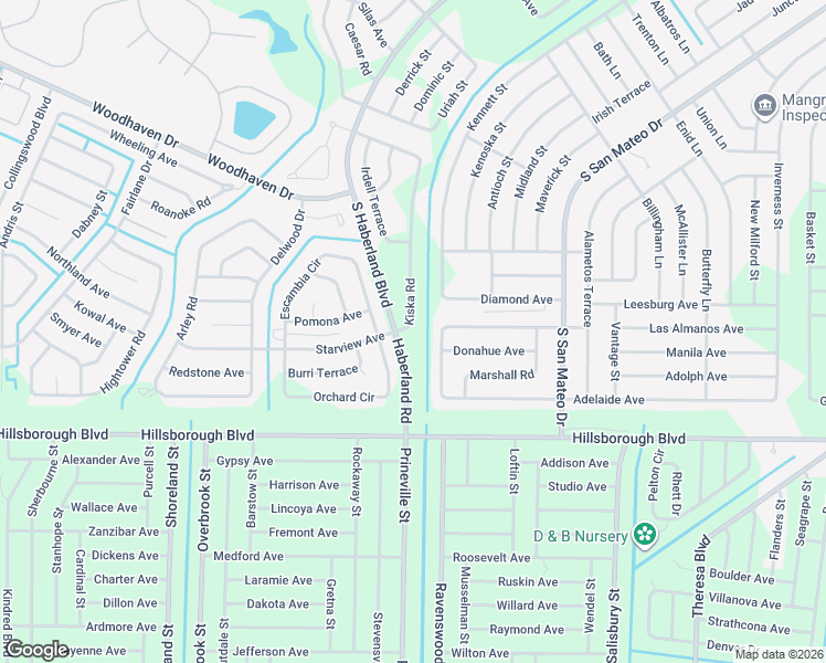 map of restaurants, bars, coffee shops, grocery stores, and more near 2964 Starview Avenue in North Port