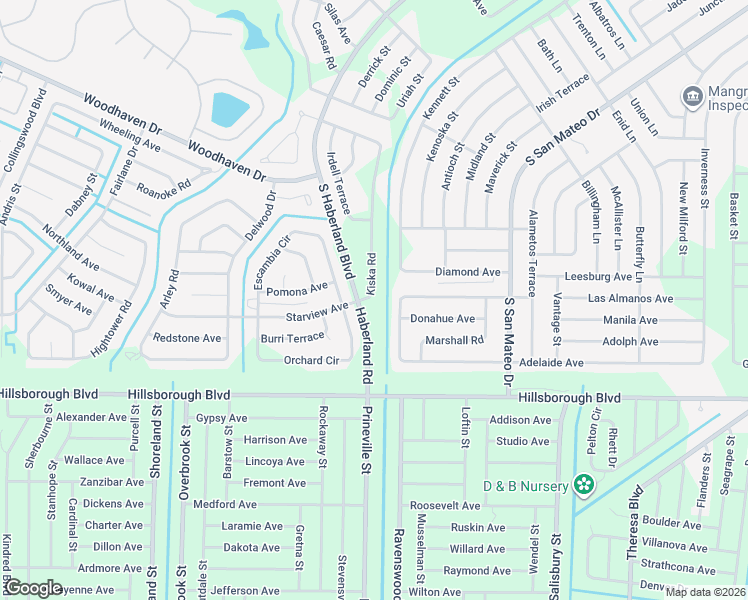 map of restaurants, bars, coffee shops, grocery stores, and more near 2964 Starview Avenue in North Port