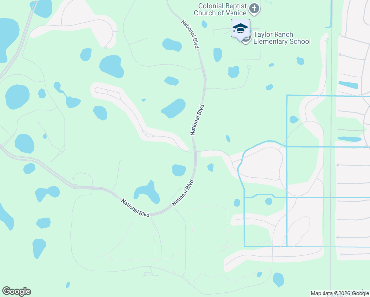map of restaurants, bars, coffee shops, grocery stores, and more near 10546 Medjool Drive in Venice