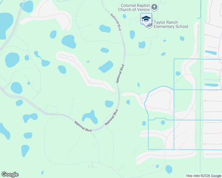 map of restaurants, bars, coffee shops, grocery stores, and more near 10546 Medjool Drive in Venice