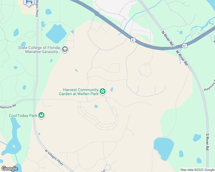 map of restaurants, bars, coffee shops, grocery stores, and more near 8670-9048 S Tamiami Trail in Venice