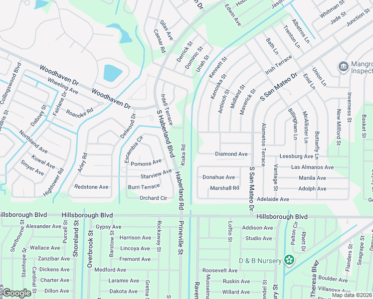 map of restaurants, bars, coffee shops, grocery stores, and more near 4889 Kiska Road in North Port
