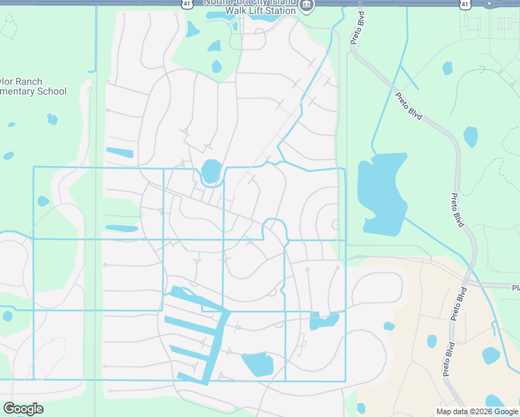 map of restaurants, bars, coffee shops, grocery stores, and more near 19130 Kirella Street in Venice