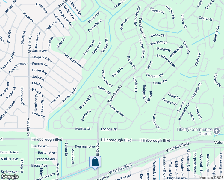 map of restaurants, bars, coffee shops, grocery stores, and more near in North Port
