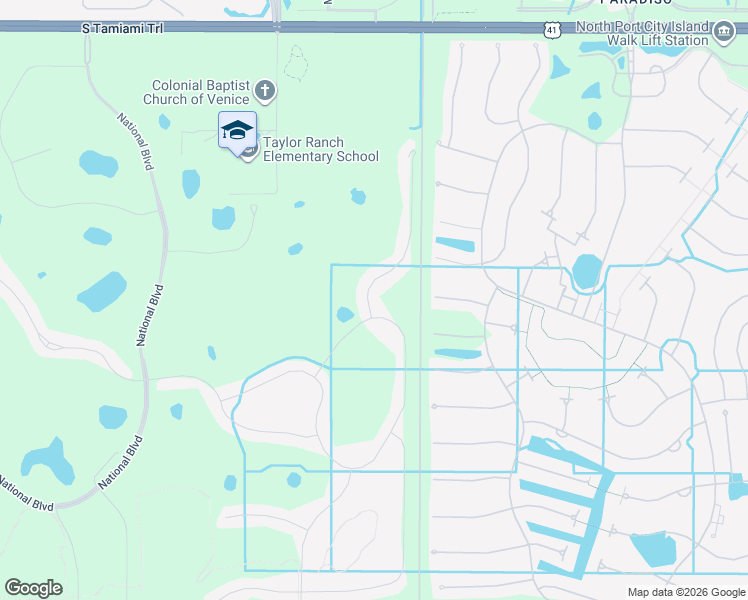 map of restaurants, bars, coffee shops, grocery stores, and more near 23598 Awabuki Drive in Venice
