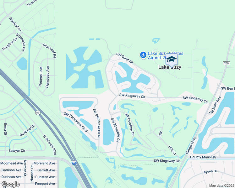 map of restaurants, bars, coffee shops, grocery stores, and more near 12538 Southwest Kingsway Circle in Arcadia