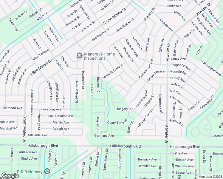 map of restaurants, bars, coffee shops, grocery stores, and more near 4358 Killdeer Terrace in North Port