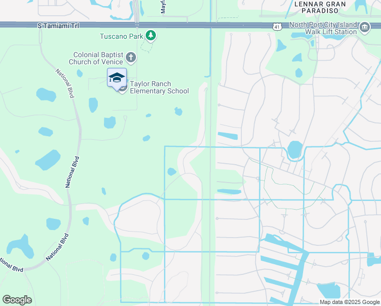 map of restaurants, bars, coffee shops, grocery stores, and more near 23547 Awabuki Drive in Venice