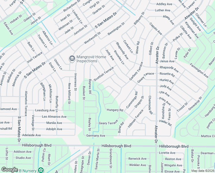 map of restaurants, bars, coffee shops, grocery stores, and more near 4358 Killdeer Terrace in North Port