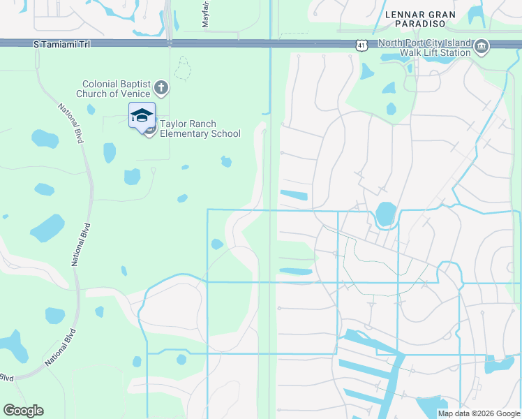 map of restaurants, bars, coffee shops, grocery stores, and more near 23495 Awabuki Drive in Venice