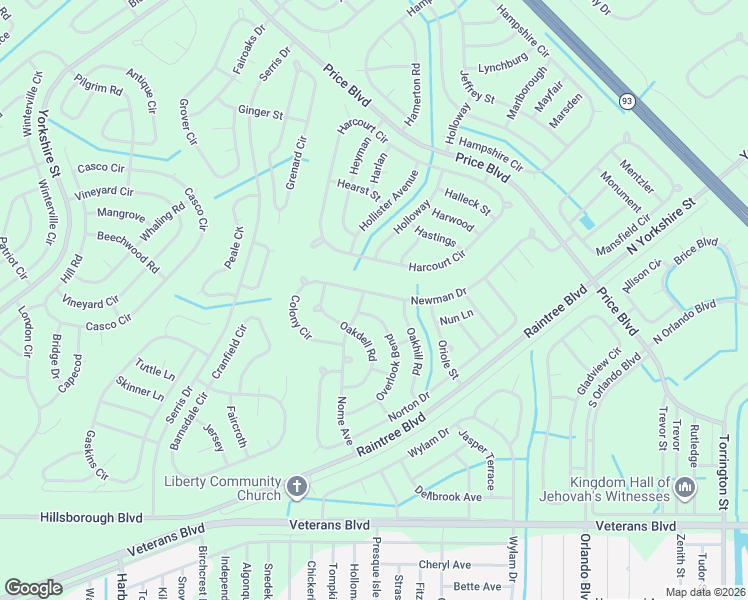 map of restaurants, bars, coffee shops, grocery stores, and more near in North Port