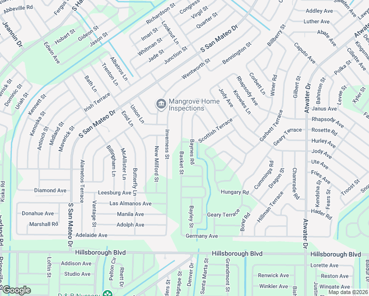 map of restaurants, bars, coffee shops, grocery stores, and more near 4118 Basket Street in North Port