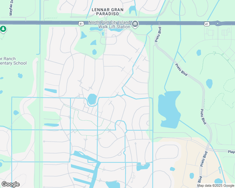 map of restaurants, bars, coffee shops, grocery stores, and more near 19101 Jalisca Street in Venice