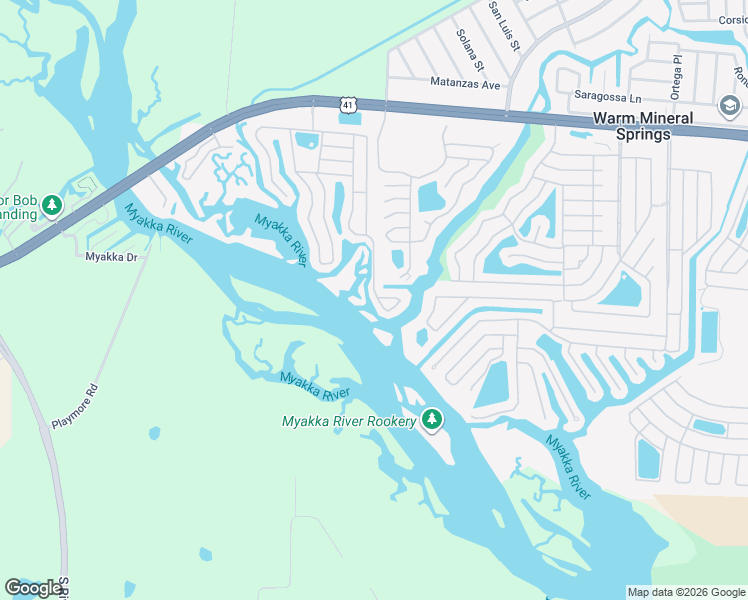 map of restaurants, bars, coffee shops, grocery stores, and more near 108 Island Point Road in North Port