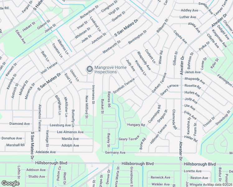 map of restaurants, bars, coffee shops, grocery stores, and more near 4237 Scottish Terrace in North Port