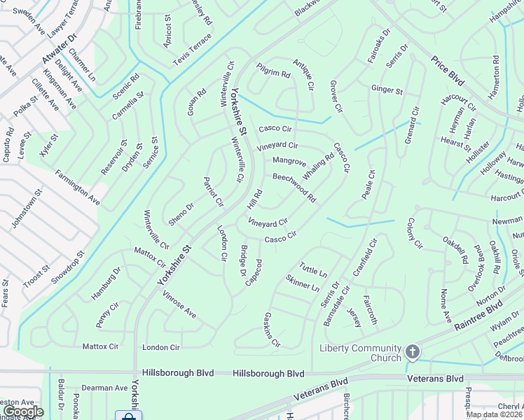 map of restaurants, bars, coffee shops, grocery stores, and more near Trench Court in North Port