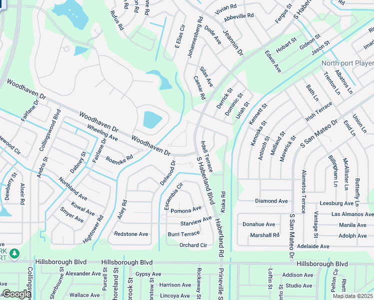 map of restaurants, bars, coffee shops, grocery stores, and more near 4340 Kimball Circle in North Port