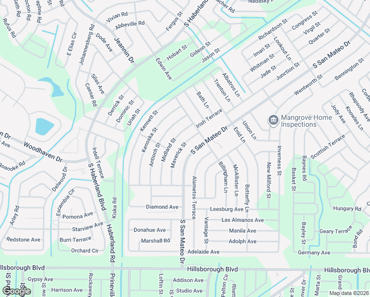 map of restaurants, bars, coffee shops, grocery stores, and more near 4451 Maverick Street in North Port