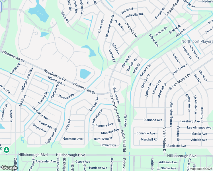 map of restaurants, bars, coffee shops, grocery stores, and more near 4340 Kimball Cir in North Port
