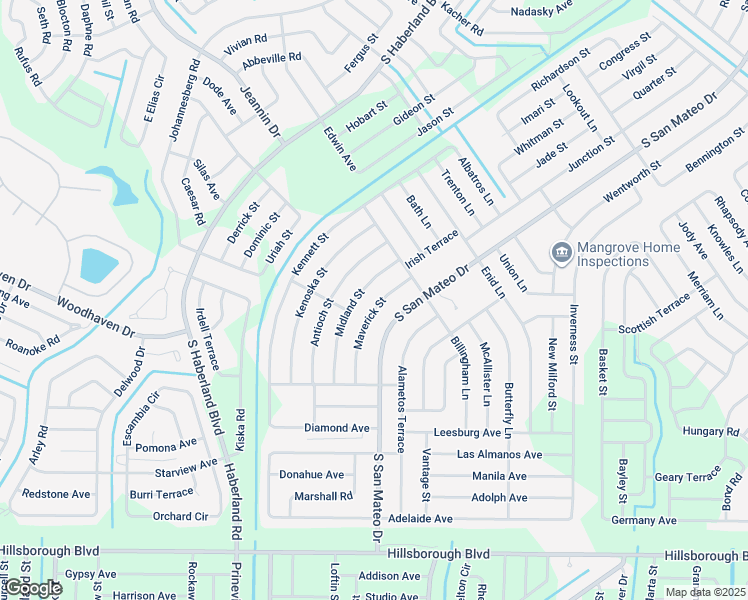map of restaurants, bars, coffee shops, grocery stores, and more near 4451 Maverick Street in North Port