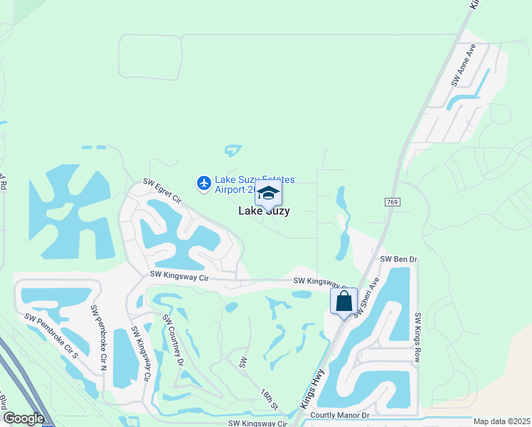 map of restaurants, bars, coffee shops, grocery stores, and more near 12100 Southwest Academy Drive in Arcadia