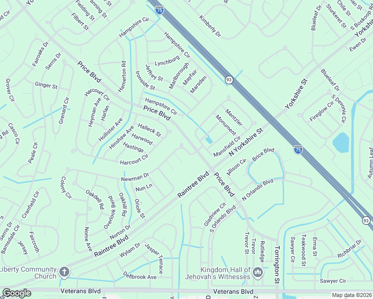 map of restaurants, bars, coffee shops, grocery stores, and more near in North Port
