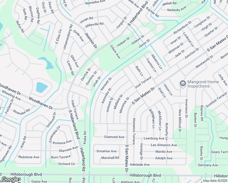 map of restaurants, bars, coffee shops, grocery stores, and more near 4449 Antioch Street in North Port