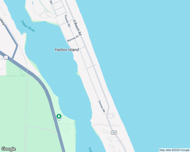 map of restaurants, bars, coffee shops, grocery stores, and more near 162 South Beach Road in Hobe Sound