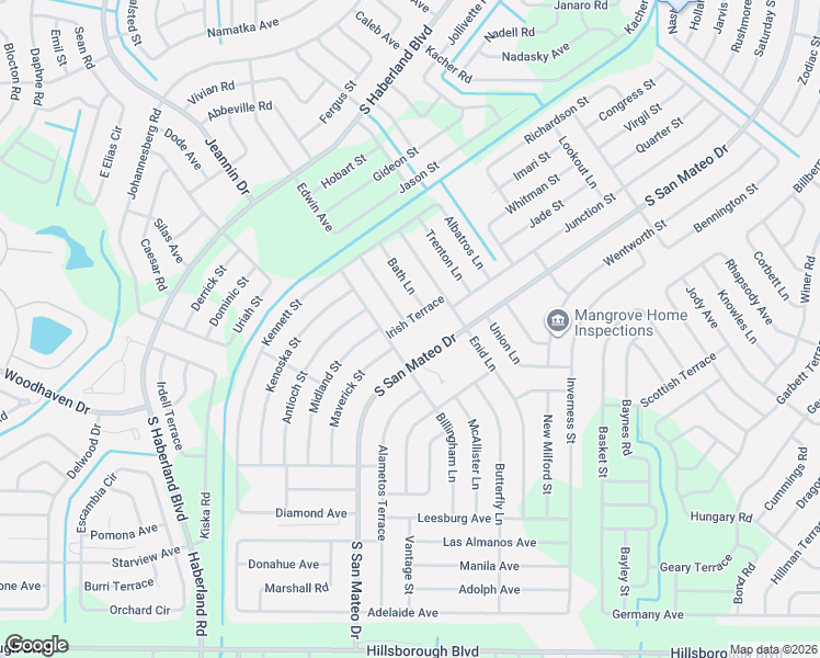 map of restaurants, bars, coffee shops, grocery stores, and more near 4111 South San Mateo Drive in North Port