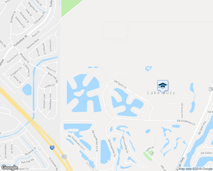 map of restaurants, bars, coffee shops, grocery stores, and more near 12144 Southwest Egret Circle in Arcadia