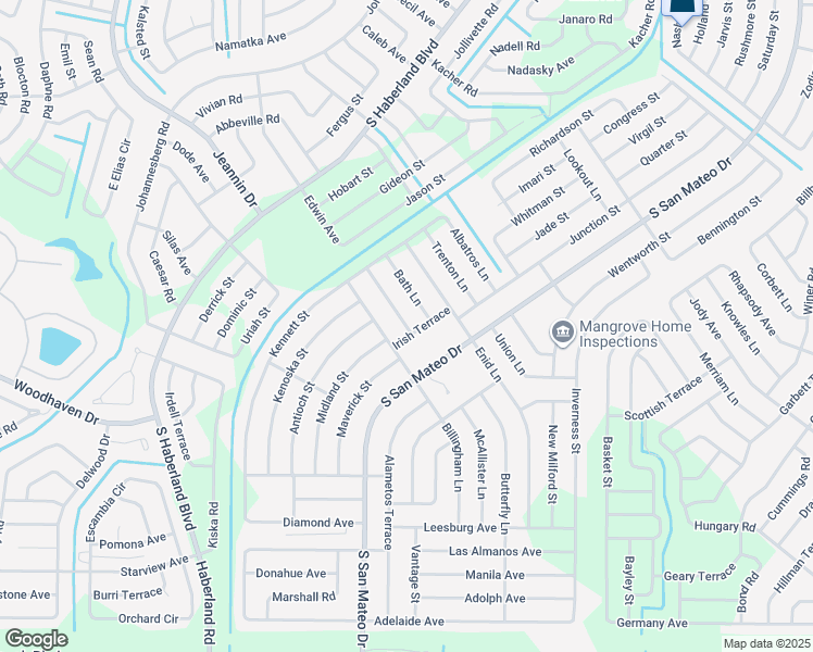 map of restaurants, bars, coffee shops, grocery stores, and more near 3692 Birmingham Lane in North Port