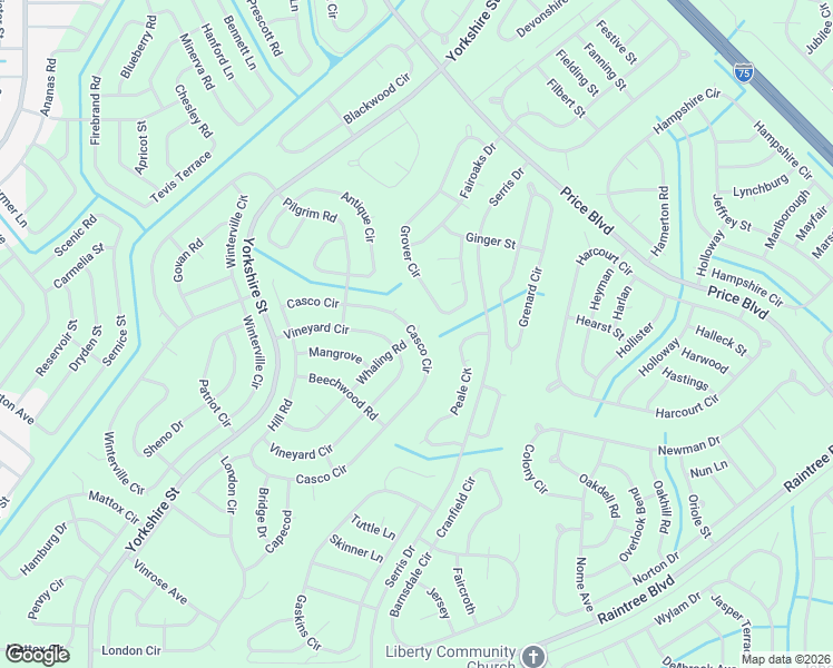 map of restaurants, bars, coffee shops, grocery stores, and more near Cotter Court in North Port