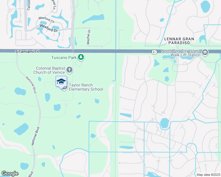 map of restaurants, bars, coffee shops, grocery stores, and more near 23329 Awabuki Drive in Venice