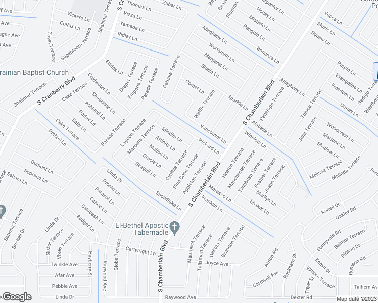 map of restaurants, bars, coffee shops, grocery stores, and more near 4142 Cynthia Terrace in North Port