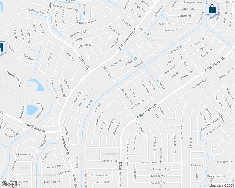 map of restaurants, bars, coffee shops, grocery stores, and more near 4324 Kenoska Street in North Port