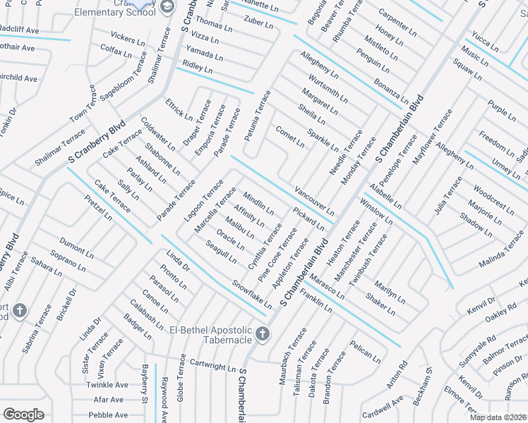 map of restaurants, bars, coffee shops, grocery stores, and more near 2429 Pickard Lane in North Port