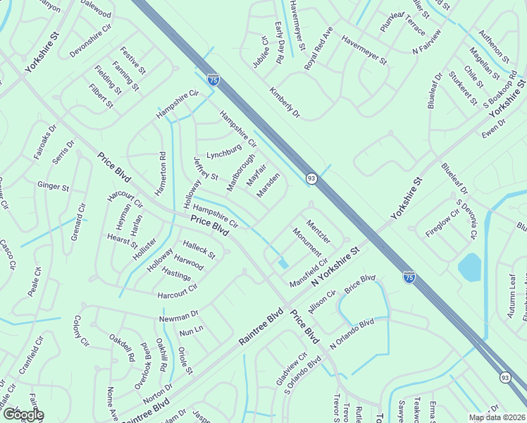 map of restaurants, bars, coffee shops, grocery stores, and more near in North Port