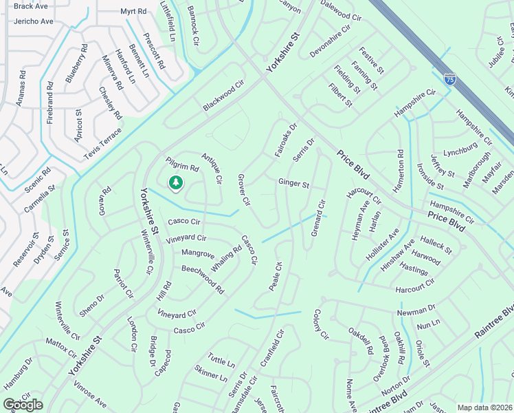 map of restaurants, bars, coffee shops, grocery stores, and more near in North Port