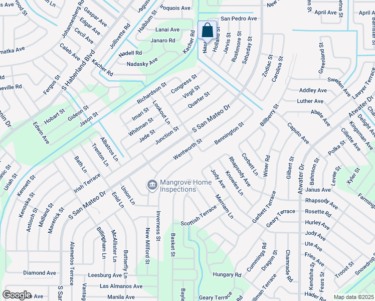 map of restaurants, bars, coffee shops, grocery stores, and more near 2787 Inverness Street in North Port