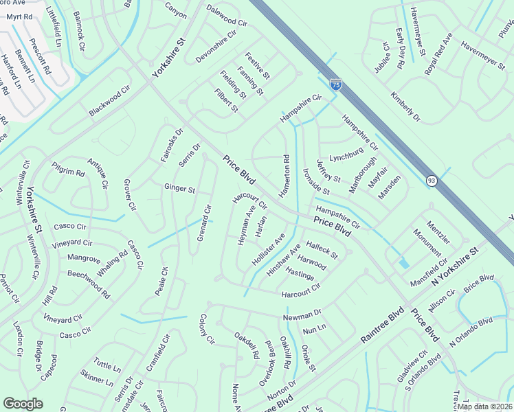 map of restaurants, bars, coffee shops, grocery stores, and more near in North Port