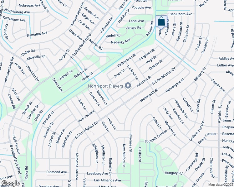 map of restaurants, bars, coffee shops, grocery stores, and more near 3592 Junction Street in North Port