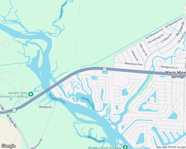 map of restaurants, bars, coffee shops, grocery stores, and more near 10600 South Tamiami Trail in North Port