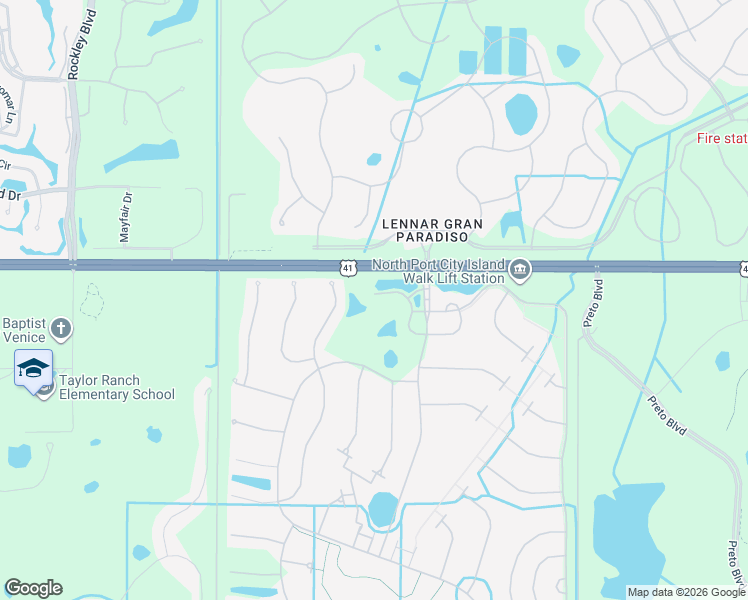 map of restaurants, bars, coffee shops, grocery stores, and more near 13639 Salinas Street in Venice
